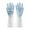 Blue, variant on UNLLLL Reusable Rubber Dishwashing Cleaning Gloves For Kitchen Bathroom Non Slip Grippy Long Dish Washing Gloves With Flocked Cotton Liner Flexible Waterpr, for Indoor or Outdoor
