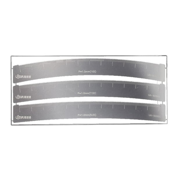 Regla grabada, herramientas de modelismo, ensamblaje, pasatiempo, bricolaje, para Ustar UA-92604/05 arco