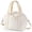 Cream, variant on ideaTech Travel Toiletry Bag for Women, Portable Hanging Organizer with Generous Space for Toiletries and Cosmetics, Makeup Bag Travel Accessories