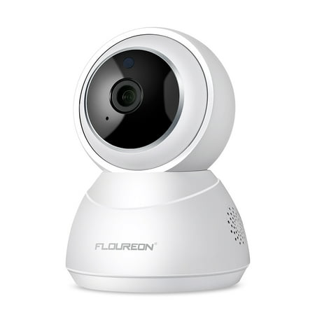 FLOUREON YI Cloud Home Camera, 1080P HD Wireless IP Security Camera Pan/Tilt/Zoom Indoor Surveillance System with Smart Tracking Night Vision Two Way