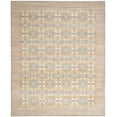 thumbnail image 2 of SAFAVIEH Valencia Arielle Border Polyester Area Rug, Light Grey/Multi, 9' x 12', 2 of 6