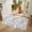 LightSlateGray, variant on Half Circular Door Mat 16"x24", Teal Christmas Snowman Absorbent Non Slip Welcome Mats for Front Door, Xmas Botanical Birds Snowflake Diatomaceous Entryway Rug for Bathroom Kitchen Apartment Entrance