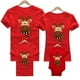 thumbnail image 2 of Traje de Navidad para la familia, camiseta para mamá, papá, ciervo, papá, papá, Papá Noel, trajes de Navidad para niños, mameluco de bebé, ropa de navidad roja, 2 of 4