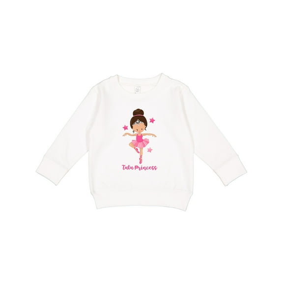 Inktastic Ballerina Tutu Princess Toddler Sweatshirt