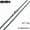 Legth-50cm, variant on Titanium Steel Twisted Rope Chain Necklace - 2-8mm Width, 19.7-27.6in Black Matte Necklace for Men & Women