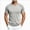 A46- --Light Gray T-Shirts, variant on Men Summer Outdoor Sports Leisure Fitness Round Neck Short Sleeve T Shirt Running Athletic T-Shirts Short Sleeve Gym Tops XL Light Gray Men's Short Sleeved T Shirt