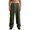 Army Green, variant on Mens Wide Leg Sweatpants Drawstring Waist Flowy Baggy Pants Casual Streetwear Coffee 2XL