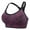 Red, variant on Sports Bra for Women Yoga Bra Padded Medium Support Running Bras Workout Bras Athletic Bras Jogging Pilates
