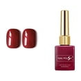 thumbnail image 6 of Ankara Red Series Nail Polish Glue - 6 Red Shades Gloss/Matte/Glitter Long-Lasting Gel Polish 15ml, 6 of 6