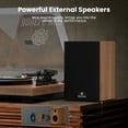 thumbnail image 3 of Angels Horn High-Fidelity Vinyl Record Player, Bluetooth Turntable with Stereo Bookshelf Speakers, 3 of 7