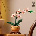 thumbnail image 4 of LEGO Botanicals Mini Orchid 10343 Ensemble de construction (274 pièces), 4 of 6