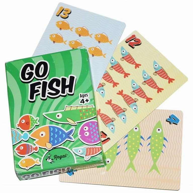 Regal Games, Go Fish Classic Card Game, Timeless Card Game for