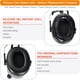 thumbnail image 4 of Light Gray Almohadillas elásticas para los oídos, funda para auriculares Swat Tac de 3m, almohadillas reemplazadas para los oídos, 4 of 4