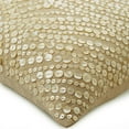 thumbnail image 3 of The HomeCentric Chair Cushion Cover, Ecru Throw Pillow Cover, Pillow Cover, Pack of 2, 12x12 inch (30x30 cm) Pillow Cover, Linen Square Pillow, Allover Mother Of Pearl Easter - Glazed Pearls, 3 of 5