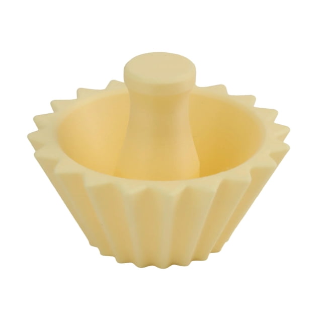 Coffee Filter Shape Retainer,Transparent PETG Press Tool for Origami Filters,20-Rib Design,Portable Auxiliary Brewing Accessory,81x36MM