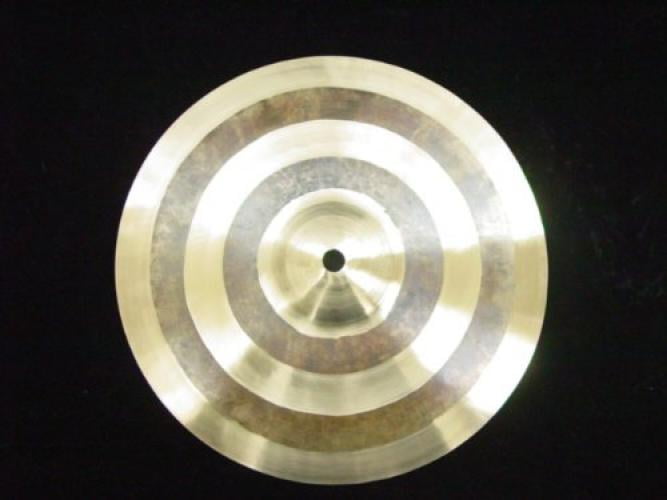 DRUM CYMBAL 10" RAW SPLASH ACCENT PERCUSSION NEW