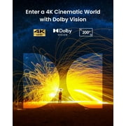 NEBULA Cosmos 4K SE Smart Projector, 4K High-Brightness with Dolby Vision, 200 Screen, 1,800 ANSI Lumens, HybridBeam,