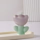 thumbnail image 1 of Vela de aroma Forma de flor | Decoración perfumada hecha a mano: oolong de melocotón blanco, manzanilla, pera inglesa | Cera ecológica | Incluso quemar | 3.3x2.2x1.3 pulgadas | 1 Pc Regalo, 1 of 6