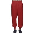 thumbnail image 1 of Atasi Mens Rayon Solid Readymade Harem Pajama Ethnic Wear Elastic Bottom Pant, 1 of 5