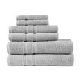 thumbnail image 3 of 510 Design Aegean 100% Turkish Cotton 6 Piece Towel Set, Grey, 3 of 11