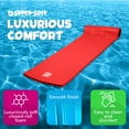 thumbnail image 3 of TRC Recreation Splash 1.25" Thick Foam Pool Float Lounge Mat, Red, 3 of 12