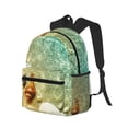 thumbnail image 2 of Lsque Starfish And Seashell Classic Casual Backpack - Large Capacity Water-Resistant Backpack for School, Work, Travel, and Outdoor Activities, 2 of 8