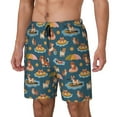 thumbnail image 1 of Fotbe Beach Dog Traje de Baño para Hombre – Shorts de Natación de Secado Rápido con Forro y Bolsillos-X-Large, 1 of 6