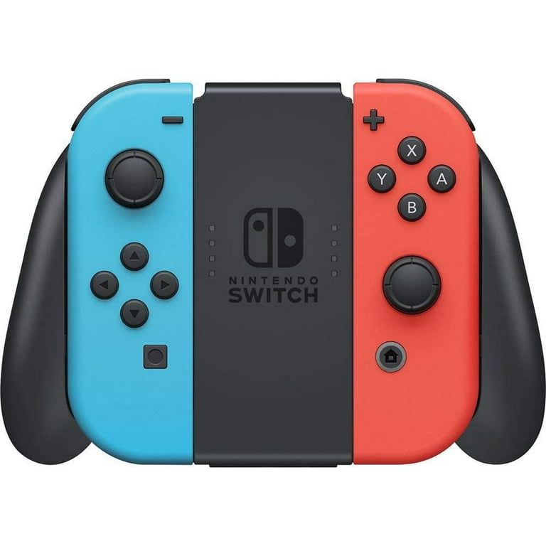 Nintendo Switch 32GB Console Video Games, Neon Red/Neon Blue Joy