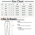 thumbnail image 3 of Idoravan Stretchy Jeans for Women on Clearance Fashion Ladys High Waisted Lacing Loose And Comfortable Stretch Wide Leg Straight Pants, 3 of 5