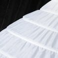 thumbnail image 1 of 6 Anneaux Jupon de Course Bas Jupes Femmes Long pour Robe de Mariée Mariage, 1 of 8