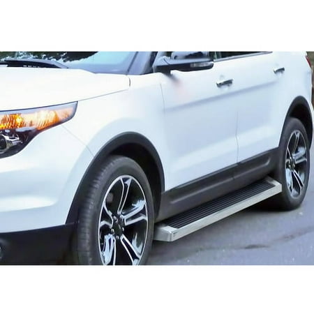 2011-2019 Ford Explorer 4 Door SUV Polish Finish 6 Inch iRunning Board Door to Door Side Bar Side Step Running Board