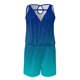 thumbnail image 4 of Moda mujer sin mangas estampado cuello pico chaleco Casual Pachwork mono Pompotops ulkah940635, 4 of 5
