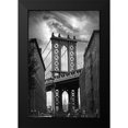thumbnail image 2 of Jenney, Jessica 17x24 Black Modern Framed Museum Art Print Titled - Manhattan Bridge, 2 of 5