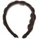 thumbnail image 1 of BRIGHTFUFU Cabello falso Cadera trenzada niña ancha de cabello Mujeres Banda de cabello de cola de caballo, 1 of 7