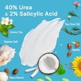 thumbnail image 2 of Crema para pies Ebanel Urea 40% con ácido salicílico 2%, paquete de 3, 2 of 7