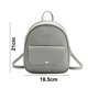 thumbnail image 2 of Cartera para teléfono inteligente Bolsa ligera Bolsa de viaje Linda Mini bolsa de hombro impermeable gris, 2 of 5
