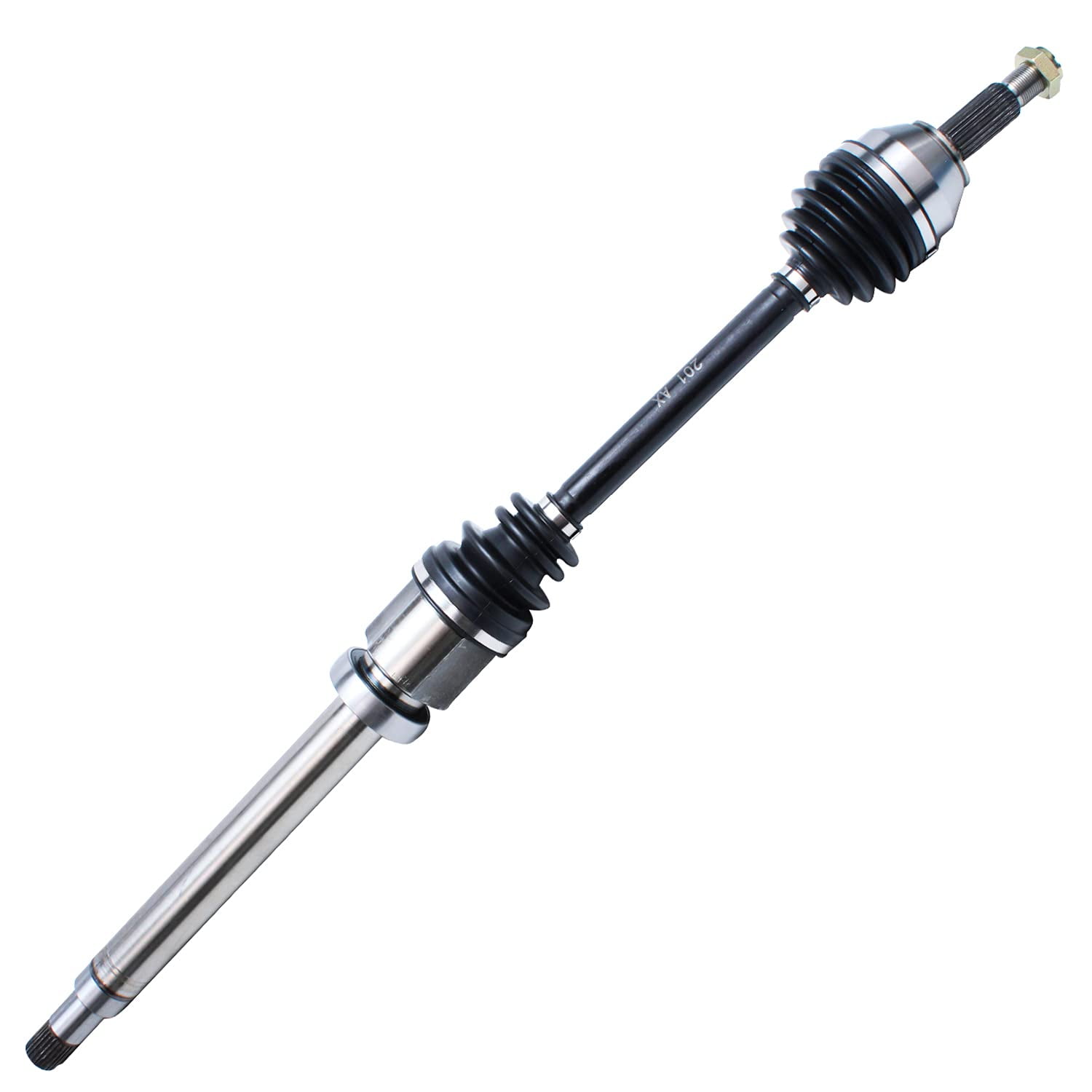 Detroit Axle - 2 Front CV Axle Shafts for 2000-2011 Ford Focus 2001 2002 2003 2004 2005 2006 2007 2008 2009 2010 CV Axle Shaft Driver & Passenger Side Replacement Pair