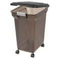 thumbnail image 3 of IRIS Premium Airtight Pet Food Storage Container 42 lb Smoke 1 Pack, 3 of 9