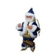 thumbnail image 5 of Santa Claus trepando con música Adorno navideño Decoración navideña Sube y baja Azul, 5 of 9