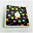 thumbnail image 3 of Locking Measuring Tape Measure 60" (150cm) Standard & Metric 2" Square, Flowers, 3 of 3