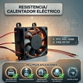 thumbnail image 3 of Calentador Resistencia Eléctrica PTC 110V AC con Fan Ventilador 12V DC, 3 of 4