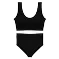 thumbnail image 1 of Women Bra Set 1 Set Women Bra Set No Rims Soft Comfortable Push Up Lady Brassieres Seamless Tops Set for Daily Wear, 1 of 8