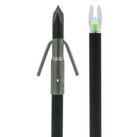 Muzzy Lighted Carbon Composite Fish Arrow Gar Point (Bottle Slide Installed)
