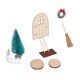 thumbnail image 5 of Decoración Navideña De Casa De Muñecas, Kit De Decoraciones Navideñas De Casa De Muñecas 1:12, Diseño Vívido Portátil Pequeño, Atractivo Y De Moda Para Casa De Muñecas, 5 of 7