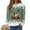 Green, variant on Towmus Christmas Sweatshirts for Women 2025 Xmas Tree Graphic Fall Winter Clothes Halloween Crewneck Pullover Long Raglan Sleeve Tops