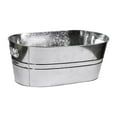 thumbnail image 2 of Cubo de hielo galvanizado para fiestas, contenedor de almacenamiento portátil, Cubo de vino, bañera de cerveza para enfriar vino, cerveza, cócteles y, 2 of 9