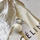 thumbnail image 5 of Anillo de cristal para mujer, joyería de mano de compromiso exquisita, círculo de Metal con diamantes de imitación, decoración de vestir Ropa, zapatos y accesorios Miscelánea Plata Talla 8 Guardurnaity AP014468-04, 5 of 6