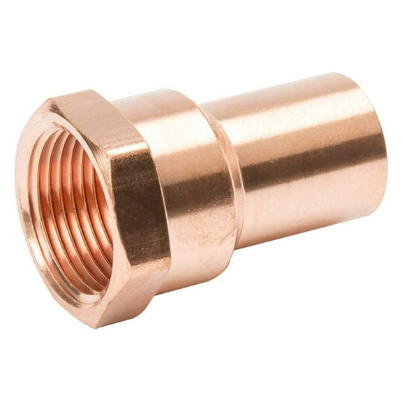 Thrifco Plumbing 5436123 1 Copper Female Adapter