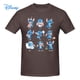 thumbnail image 1 of Disney Stitch Emoticon T shirt Harajuku Short Sleeve T-shirt 100% Cotton Graphics Tshirt Brands Tee Top5XL Gao Jinjia LED, 1 of 2