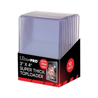 Ultra Pro Semi-Rigid Card Holders - 2.5" X 3.5", Pack Of 200, Perfect For Trading Cards